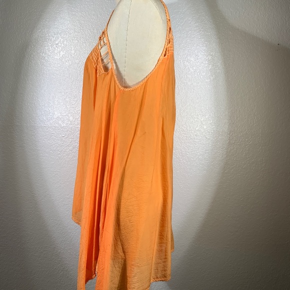 Johnny Was Rayon Square Eyelet Tank Size S NWT - Picture 5 of 8